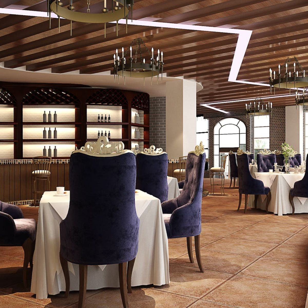 Robot-cameriere-per-ristorante-elegante