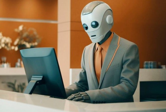 Robot-collaborativi-e- accoglienza-clienti